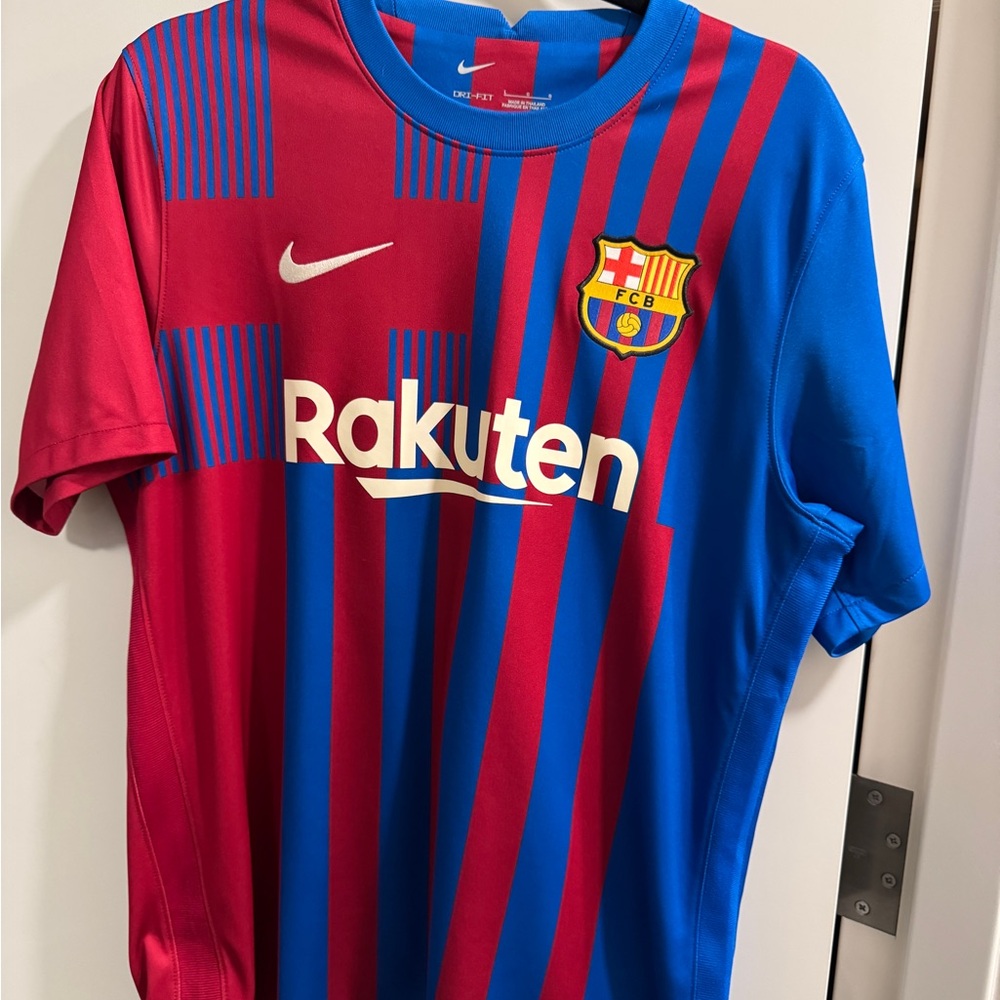 FC Barcelona Home Soccer Football Jersey 2021 2022 Pedri